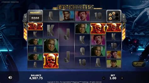 The Expendables New Mission Megaways PokerStars